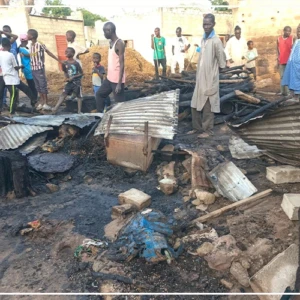 Ngohé : des flammes ravagent des stocks agricoles d'une concession familiale