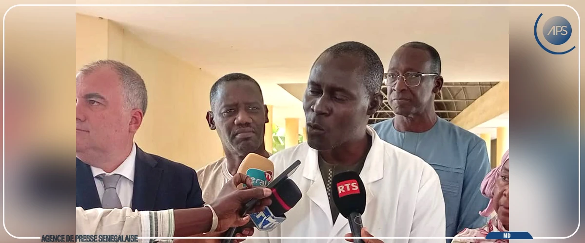 Ziguinchor : un don de matériels médicaux de la Roumanie à l'unité de néonatologie de l'hôpital de la Paix