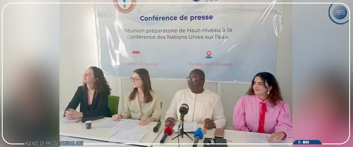 Conférence des Nations unies sur l’eau : la réunion préparatoire de Dakar devrait déboucher sur des idées novatrices