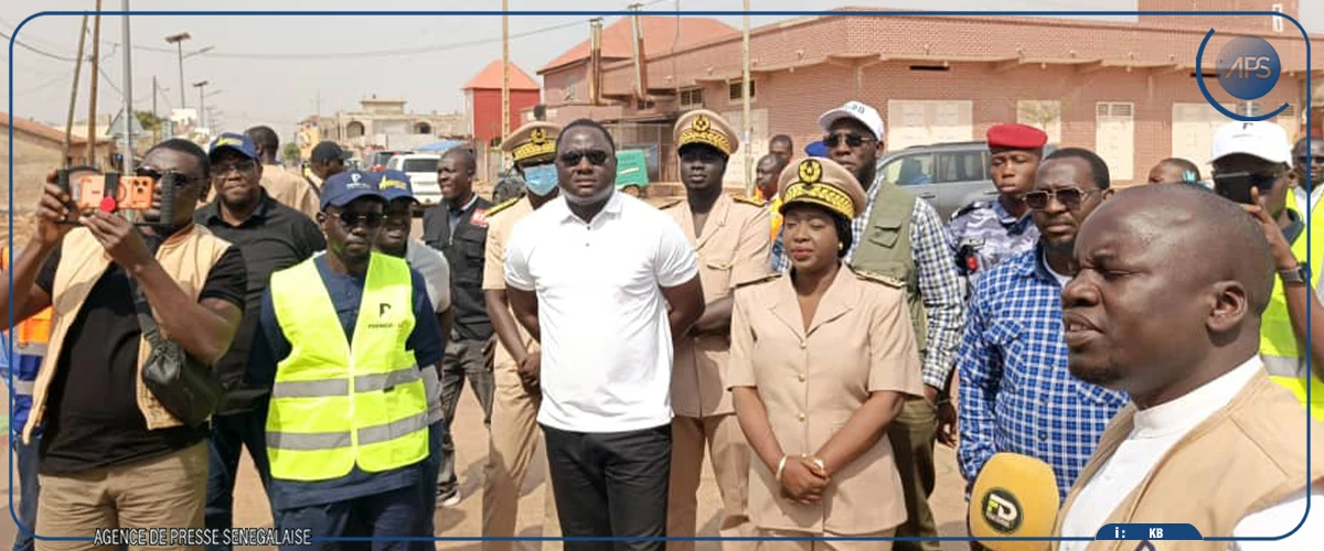 Kédougou: Déthié Fall salue la qualité des ouvrages du Programme de modernisation des villes