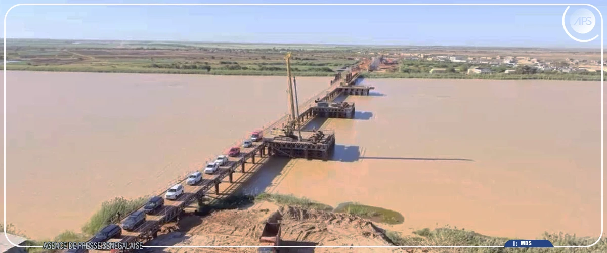 Pont de Rosso : Dakar et Nouakchott demandent à l’entreprise chargée des travaux de les accélérer