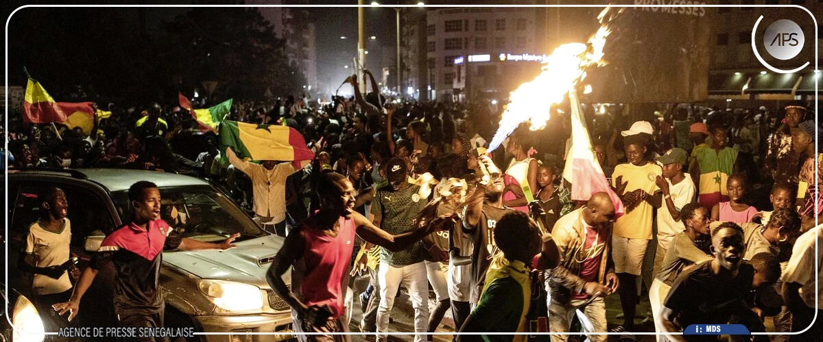 Dakar : liesse populaire aux HLM Grand Yoff et au CICES après la victoire des Lions face à l’Égypte