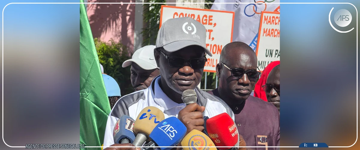 Une randonnée pédestre du lycée technique de Thiès pour célébrer les valeurs olympiques