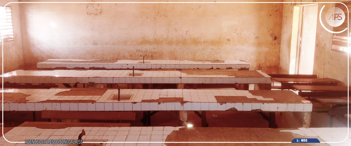 Sédhiou : les enseignants du CEM Amadou Mapathé Diagne alertent sur ''l'état de délabrement avancé'' de l'établissement
