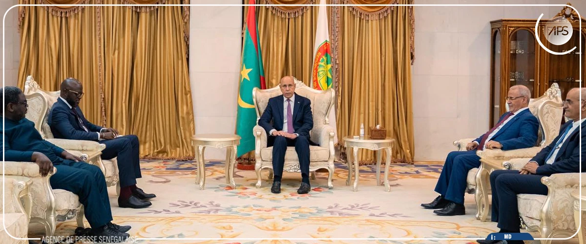 Malick Ndiaye reçu par le président Ghazouani