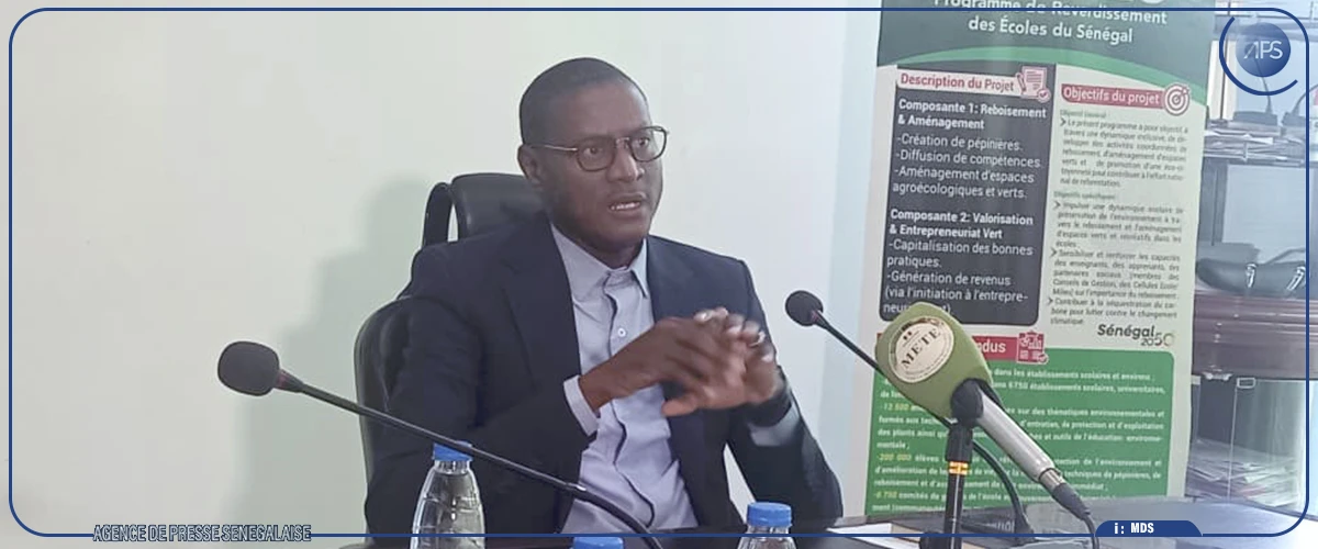 Le Centre d’éducation et de formation environnementale dit avoir aménagé des espaces verts dans 91 écoles en 2025