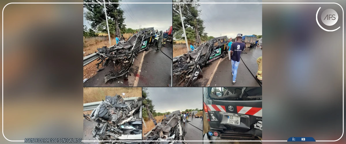 Sept morts, dont un policier, dans une collision de voitures à Farafenni