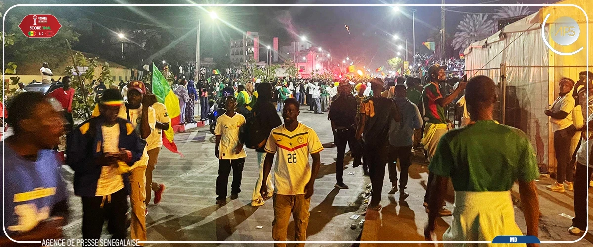 CAN 2025 : liesse populaire à la place de l’Obélisque après le sacre du Sénégal