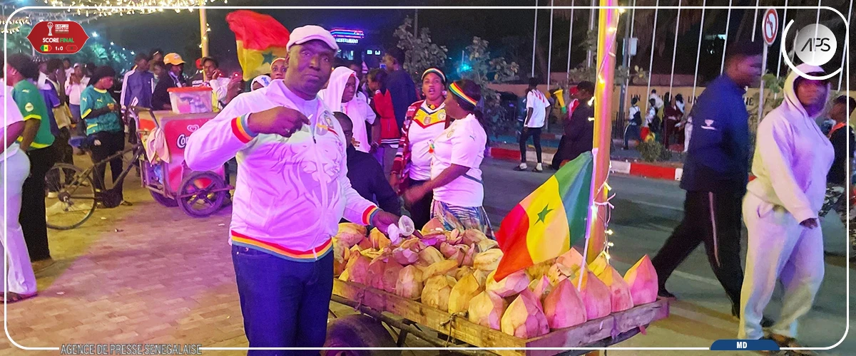 CAN 2025 : liesse populaire à la place de l’Obélisque après le sacre du Sénégal