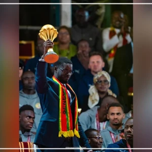 Le sacre des Lions, un repère pour la nation, selon Bassirou Diomaye Diakhar Faye