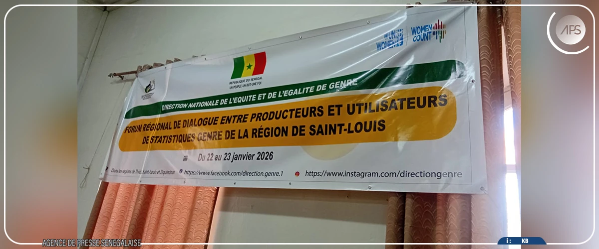 Saint-Louis : plaidoyer pour une prise en compte des statistiques de genre dans l'élaboration des politiques publiques