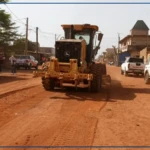 Kédougou : une entreprise minière lance les travaux d'aménagement du tronçon reliant à la brigade régionale des sapeurs-pompiers
