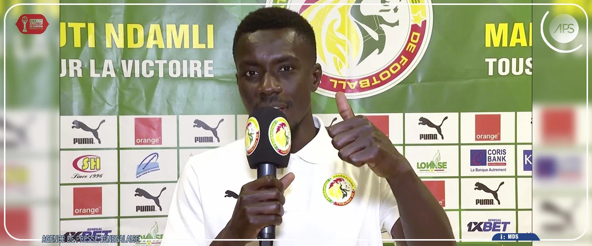 Les Lions sont “prêts à tous les sacrifices pour marquer à nouveau l’histoire du football sénégalais”, selon Gana Guèye