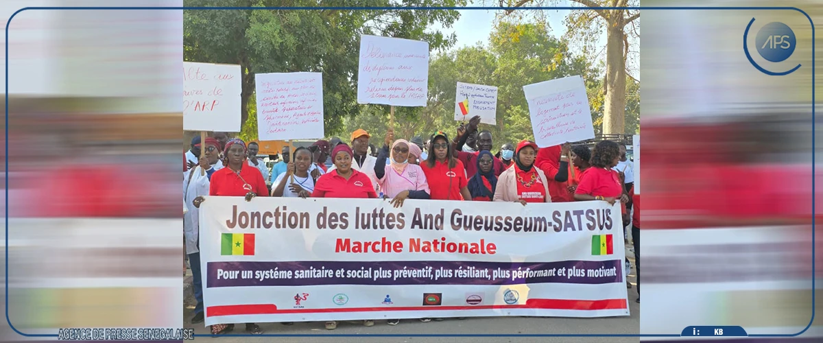 Thiès : des syndicats appellent au relèvement de l'Hôpital Ahmadou Sakhir Ndiéguène au niveau 3