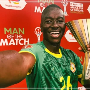 ‎CAN 2025 : Pape Guèye inscrit le 100e but de l’histoire des Lions, la première en finale