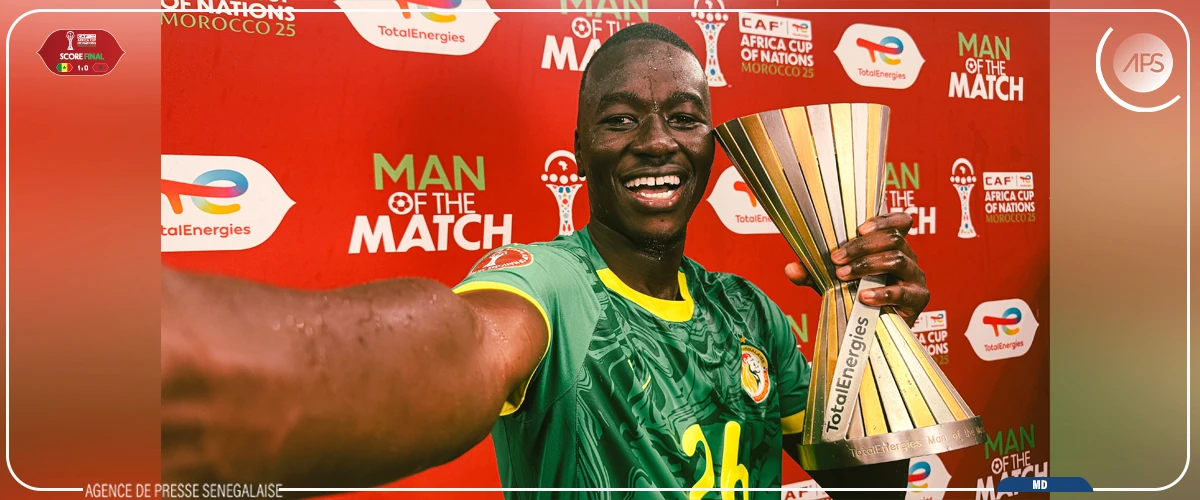 ‎CAN 2025 : Pape Guèye inscrit le 100e but de l’histoire des Lions, la première en finale