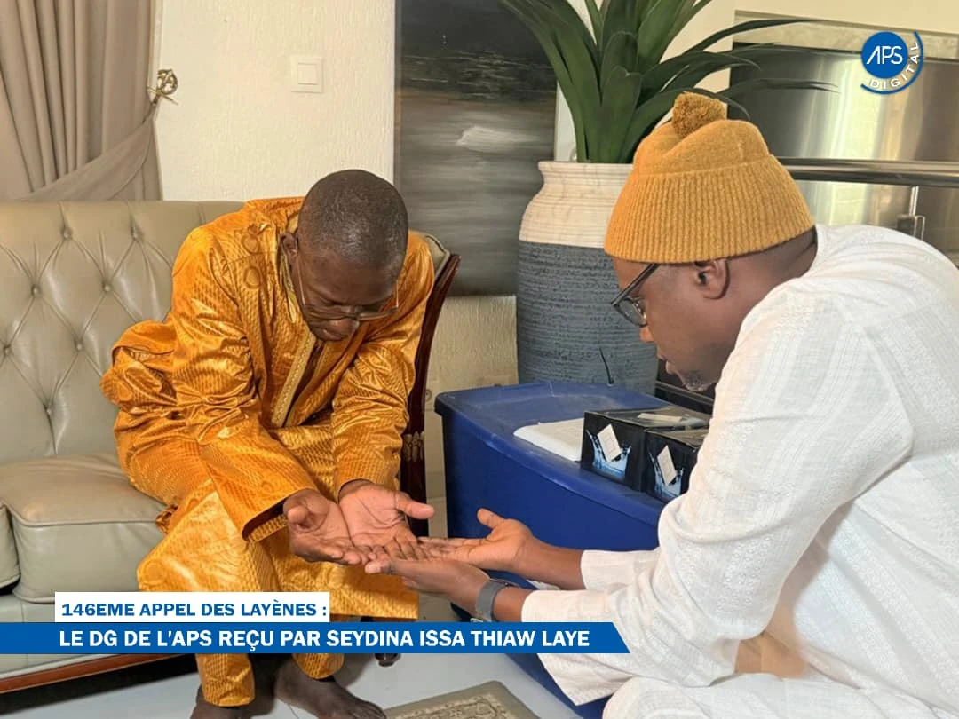 146eme Appel des Layènes : Le DG de l'APS reçu par Seydina Issa Thiaw Laye