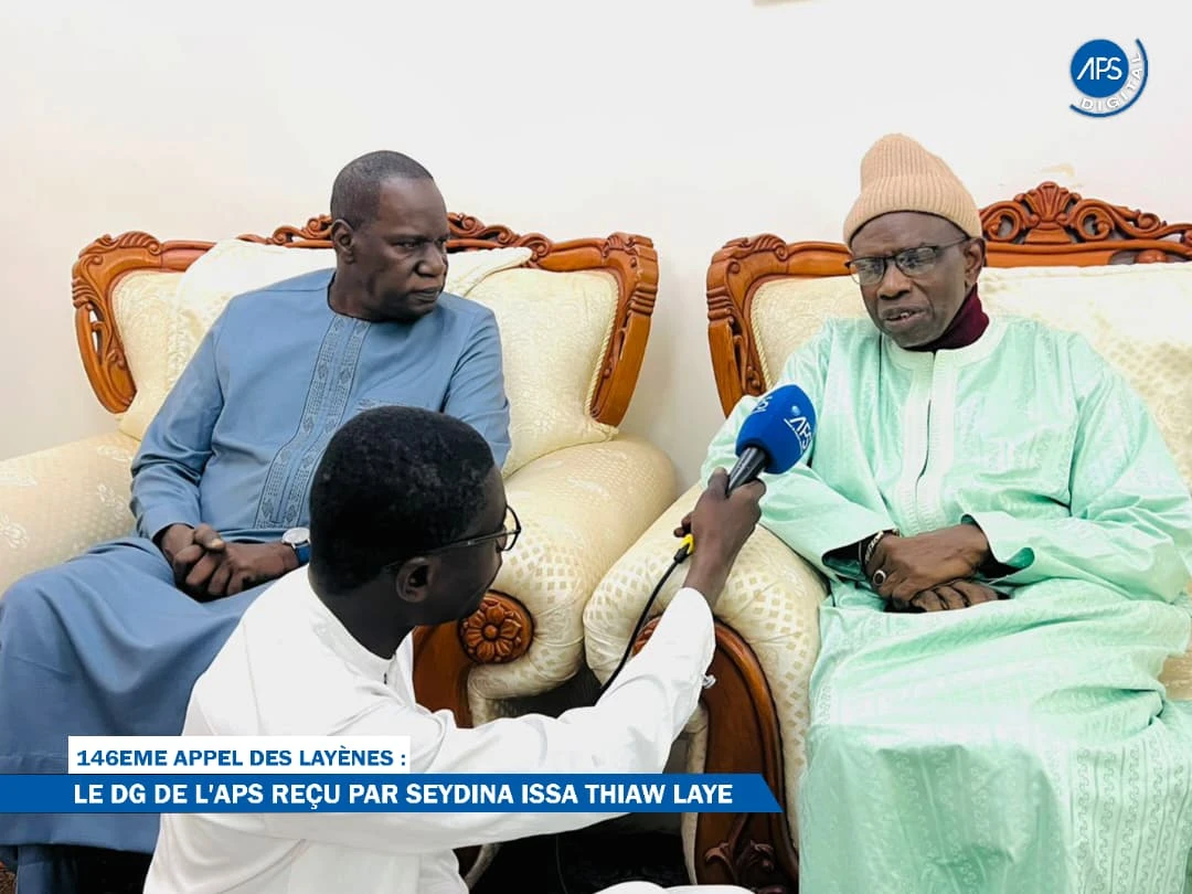 146eme Appel des Layènes : Le DG de l’APS reçu par Seydina Issa Thiaw Laye