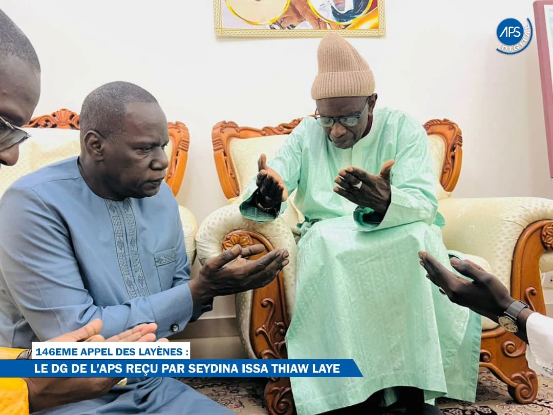 146eme Appel des Layènes : Le DG de l'APS reçu par Seydina Issa Thiaw Laye