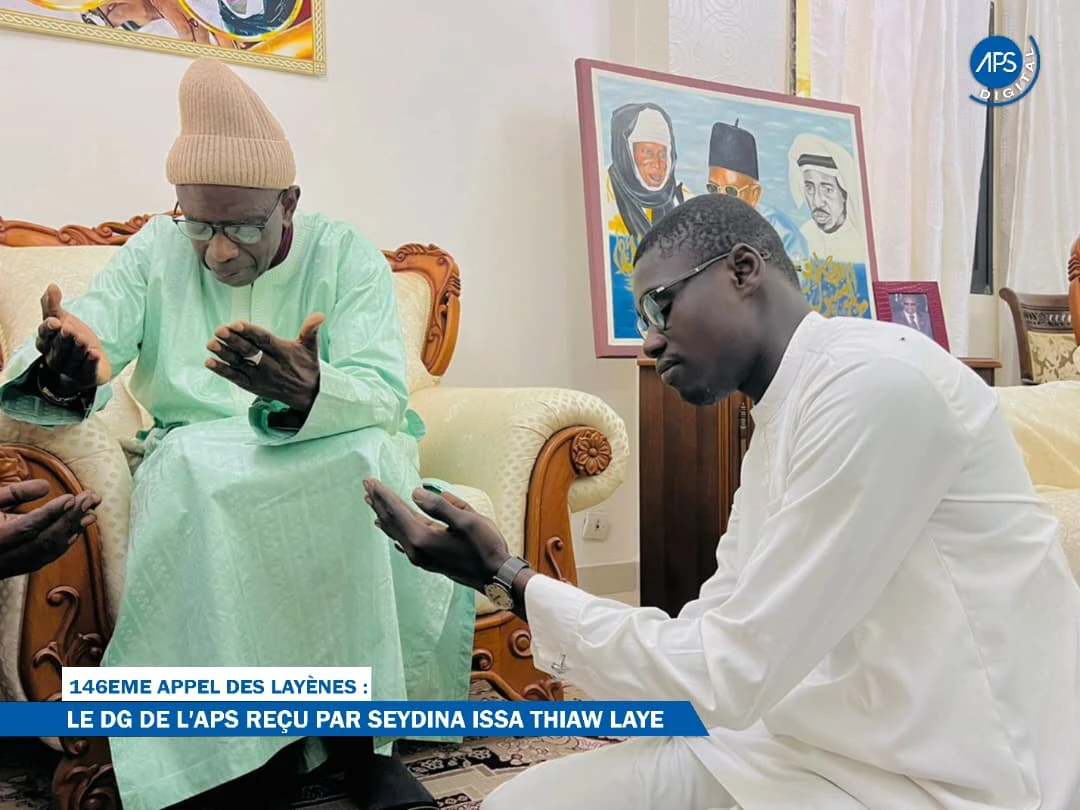 146eme Appel des Layènes : Le DG de l'APS reçu par Seydina Issa Thiaw Laye