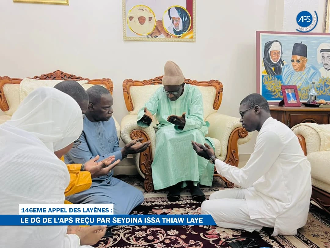146eme Appel des Layènes : Le DG de l'APS reçu par Seydina Issa Thiaw Laye