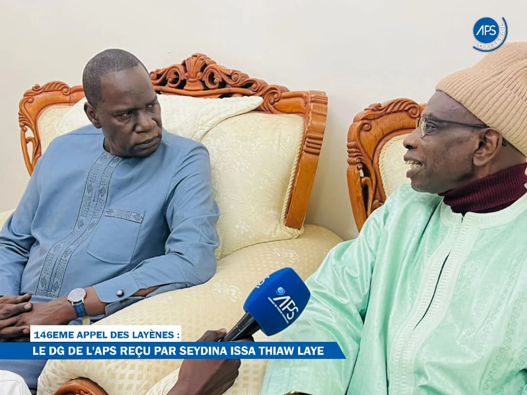 146eme Appel des Layènes : Le DG de l'APS reçu par Seydina Issa Thiaw Laye