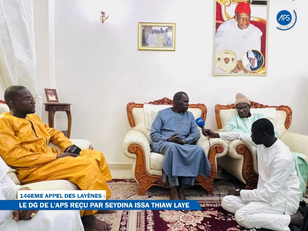 146eme Appel des Layènes : Le DG de l'APS reçu par Seydina Issa Thiaw Laye