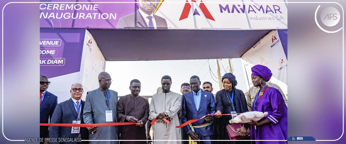 Agroalimentaire : le chef de l’État a inauguré la raffinerie Mavamar Industries SA