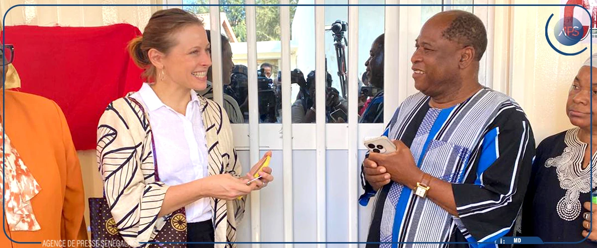 Ziguinchor : l’ambassadrice du Luxembourg visite des projets de santé financés par son pays