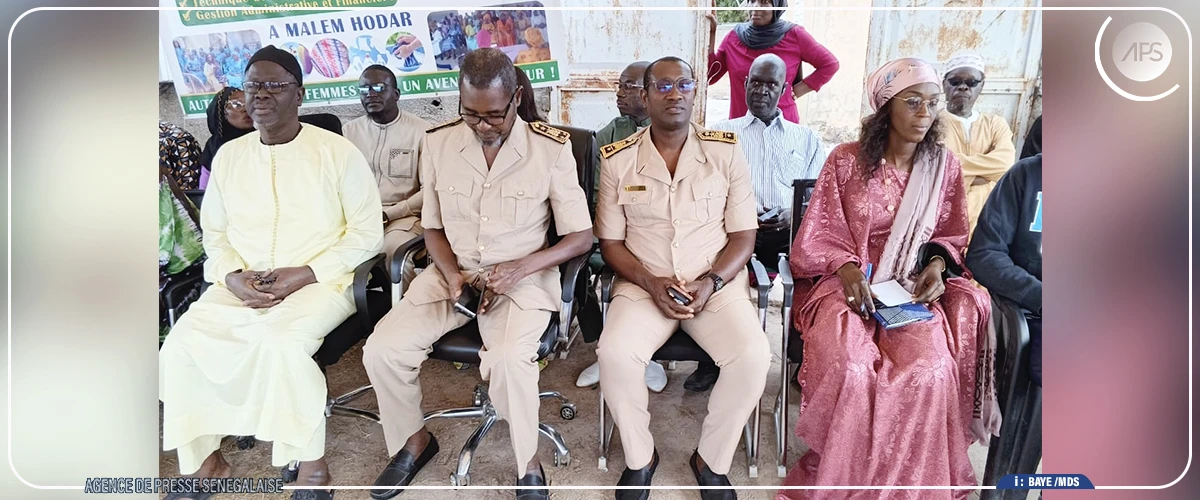 Malem Hodar : plus de 100 femmes capacitées dans la création d'activités génératrices de revenus