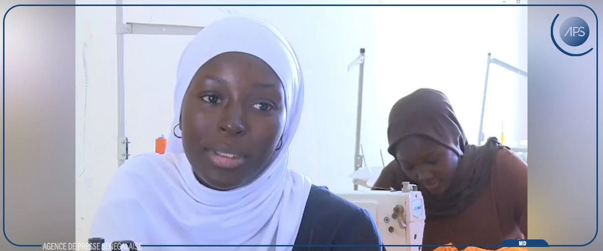 Immersion au centre de formation professionnelle du "daara Mame Diarra Bousso'' de Porokhane