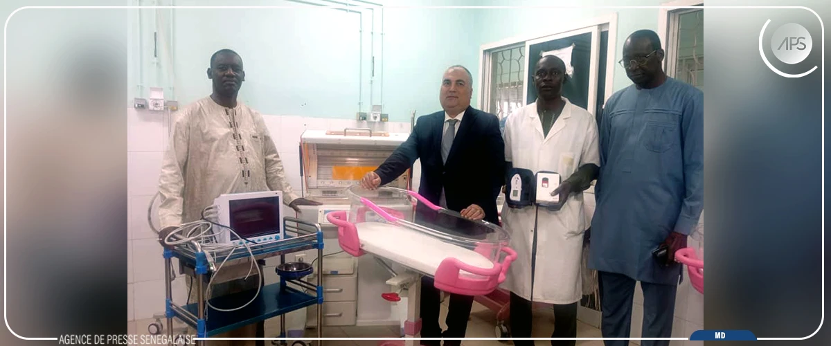 Ziguinchor : un don de matériels médicaux de la Roumanie à l’unité de néonatologie de l’hôpital de la Paix