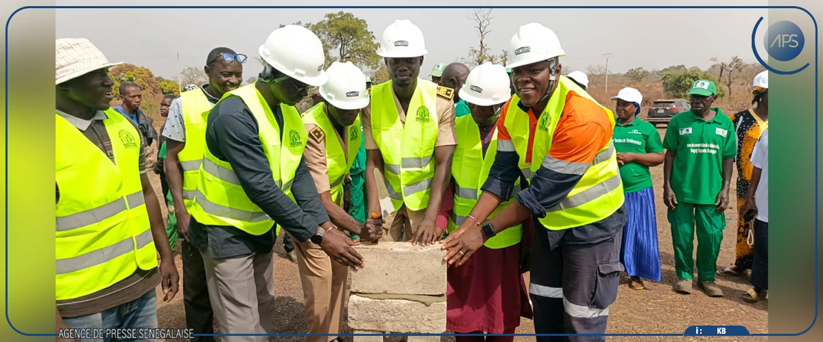 Kédougou : pose de la première pierre du centre d’affaires villageois de Tenkoto