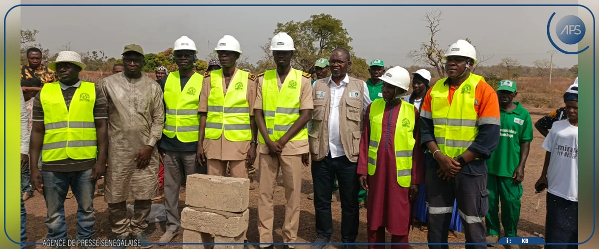 Kédougou : pose de la première pierre du centre d'affaires villageois de Tenkoto
