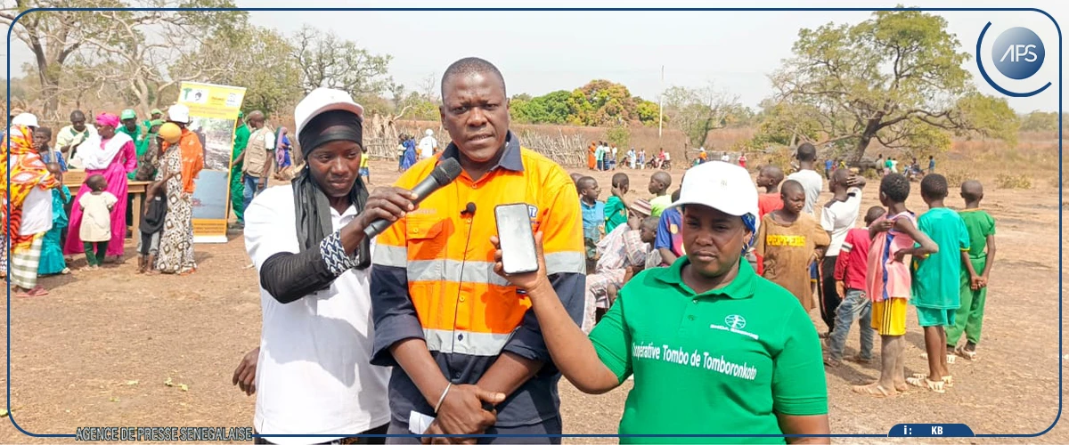 Kédougou : pose de la première pierre du centre d'affaires villageois de Tenkoto