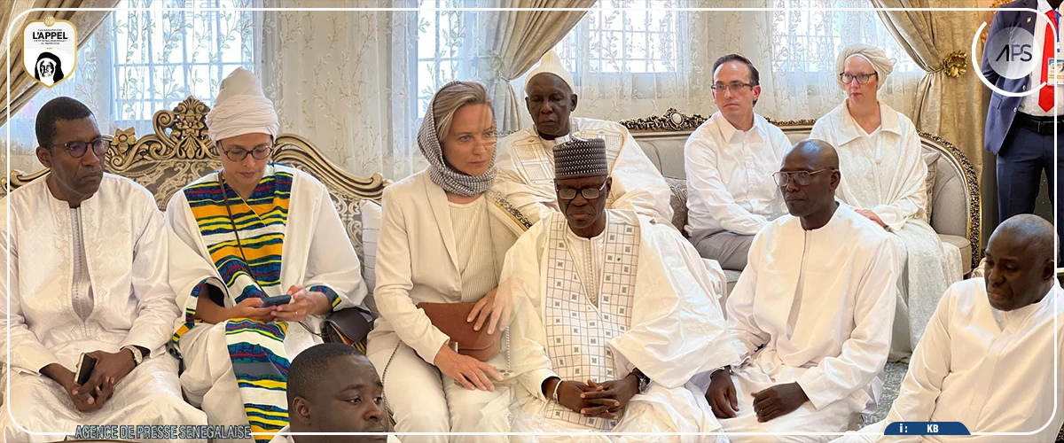 Une délégation d'ambassadeurs reçue par le khalife général des layènes