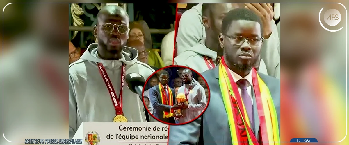 Kalidou Koulibaly rend hommage au peuple sénégalais