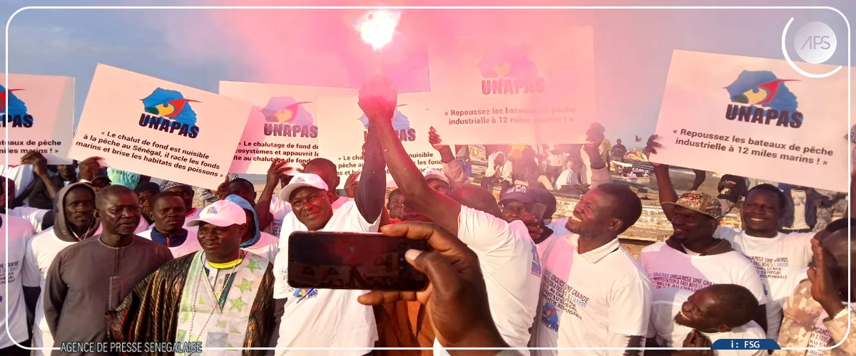 Fass Boye : l'UNAPAS en campagne pour l'effectivité de la délimitation de la zone de pêche industrielle