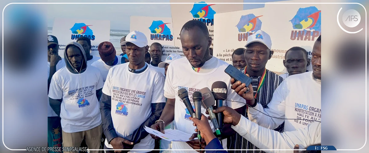 Fass Boye : l’UNAPAS en campagne pour l’effectivité de la délimitation de la zone de pêche industrielle