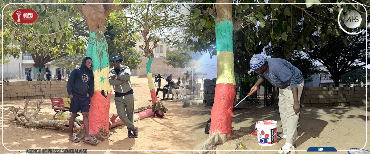 L'effervescence gagne les rues et quartiers de Dakar, à l'approche de la finale Sénégal-Maroc 