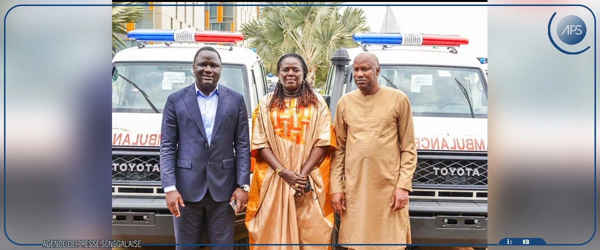 Le PUMA remet 20 ambulances au ministère de la Santé