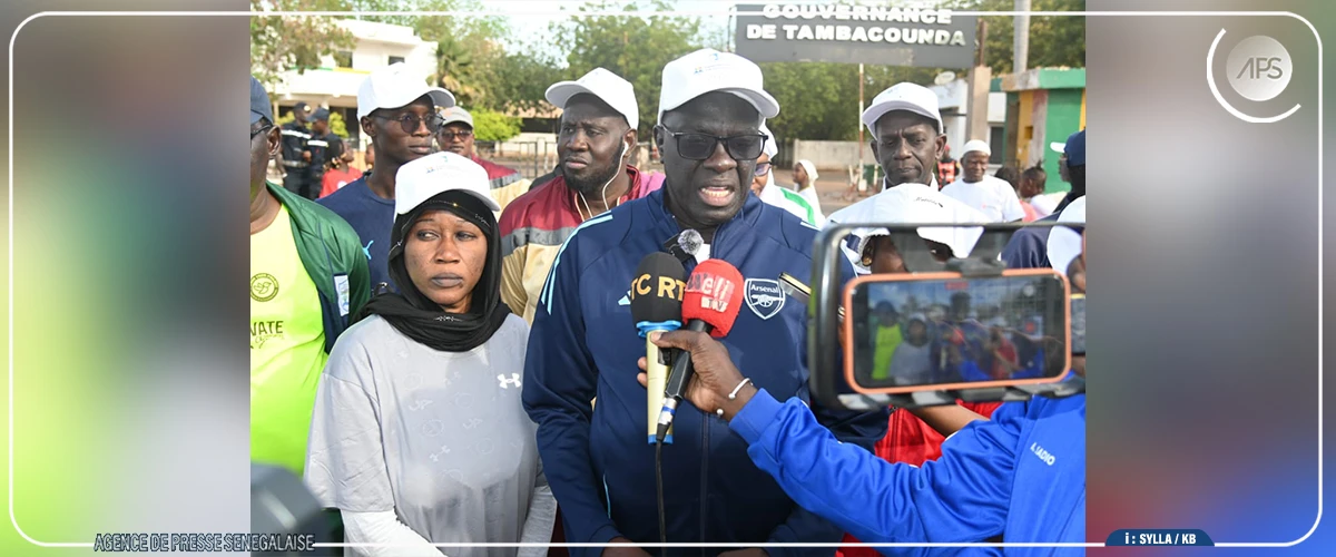 Tambacounda: une randonnée pédestre pour lancer les compétitions scolaires