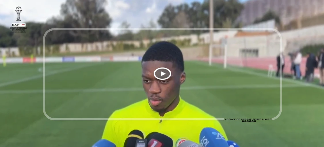 Finale Can 2025 : Mamadou Sarr rassure sur la sérénité de l’équipe face au Maroc