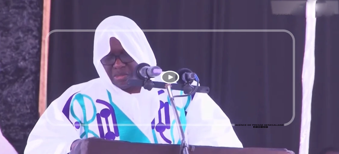 Portrait du Khalife général des layènes Seydina Mamadou Lamine Lahi