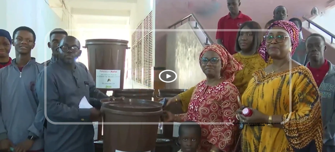 Éducation éco-responsable : des lycées de Dakar dotés d’équipements pour un avenir durable