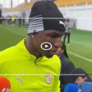 Nicolas Jackson sur la demi-finale face à l'Égypte / "Chaque match a ses réalités."