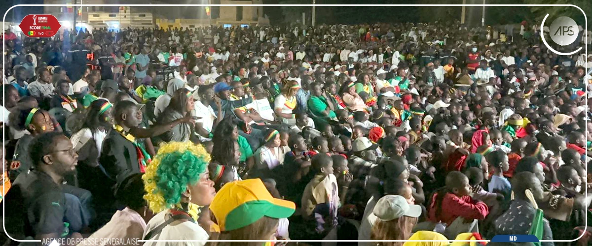 Richard-Toll : une Fan zone en effervescence après la victoire du Sénégal