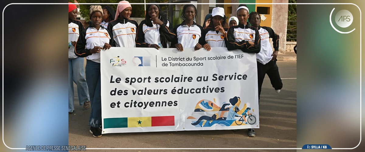 Tambacounda: une randonnée pédestre pour lancer les compétitions scolaires