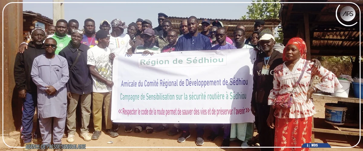 Sédhiou : une campagne de sensibilisation sur la sécurité routière