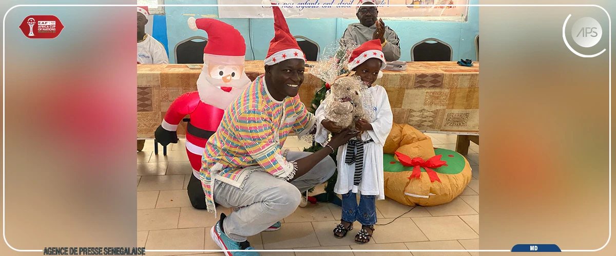 À Bignona, l'engagement social de Nicolas Jackson célébré autour des enfants